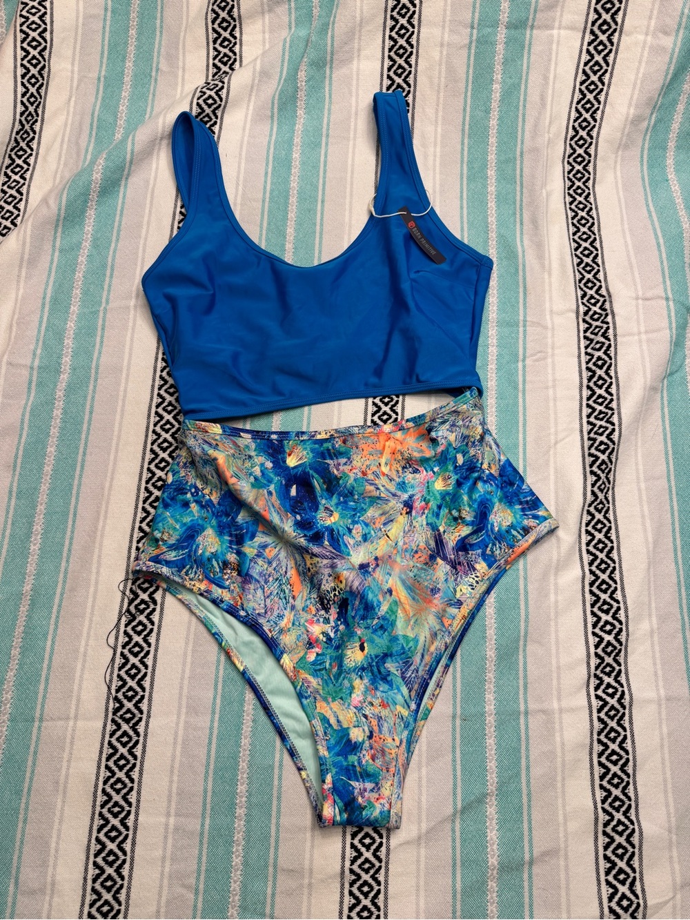 NWT Born Primitive Riptide One Piece Swimsuit